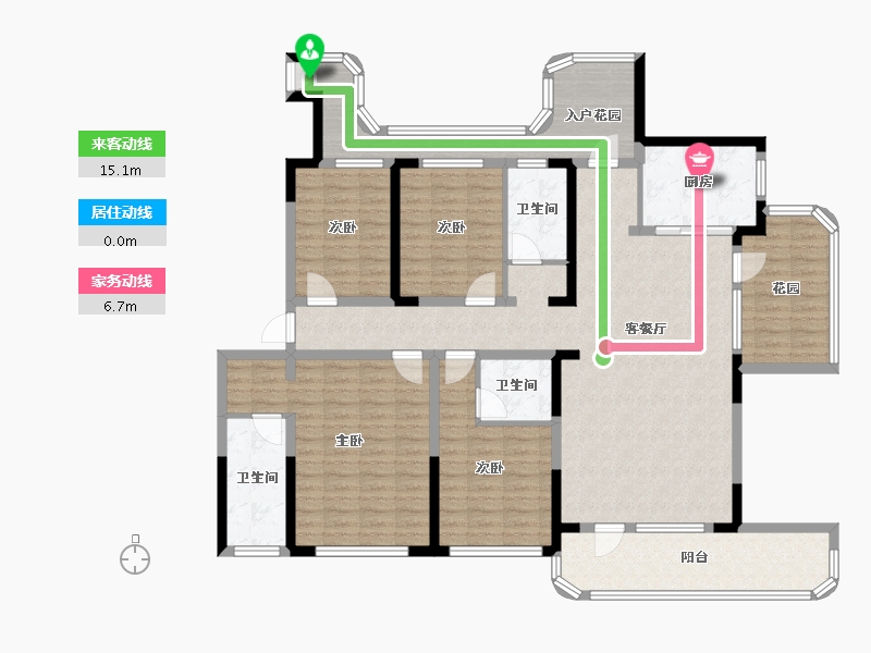 山东省-潍坊市-大有世家-145.00-户型库-动静线