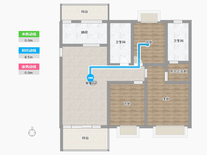 云南省-红河哈尼族彝族自治州-栖凤湾-112.30-户型库-动静线