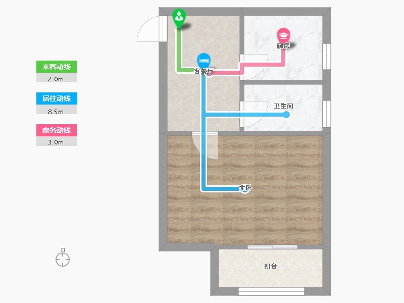 上海-上海市-曲沃路-34.00-户型库-动静线