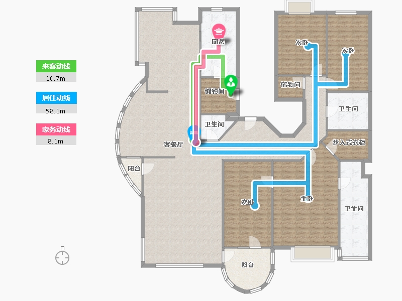 山东省-临沂市-香榭丽舍-230.00-户型库-动静线