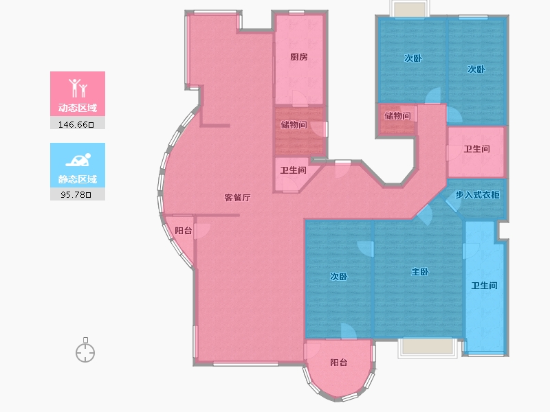 山东省-临沂市-香榭丽舍-230.00-户型库-动静分区