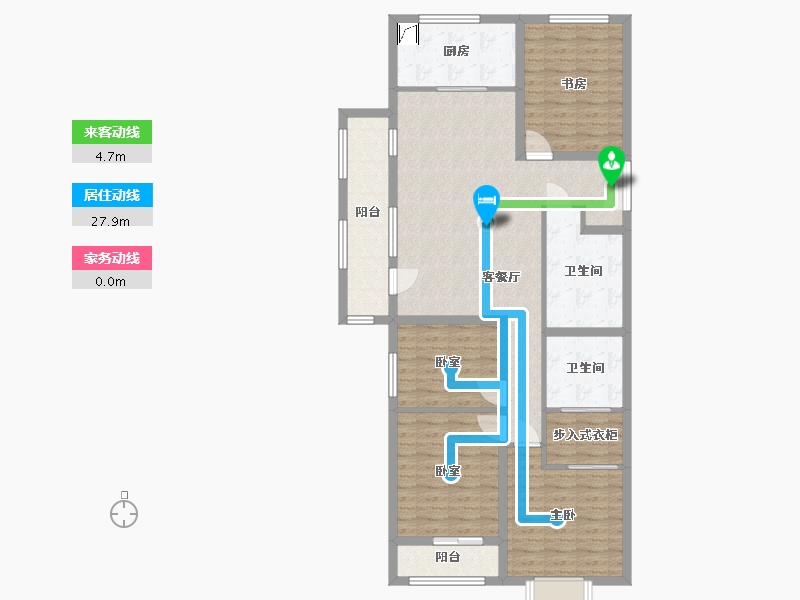 山西省-大同市-富力城-122.00-户型库-动静线