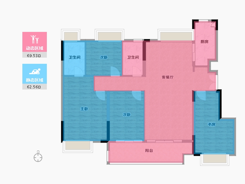 江西省-九江市-海湖悦府-120.00-户型库-动静分区