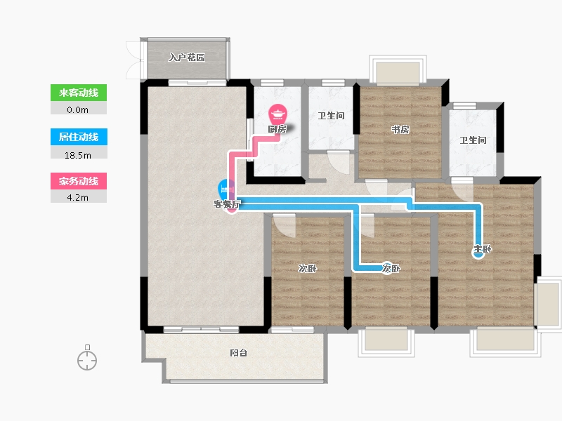 江西省-赣州市-全南蓝湾半岛-142.00-户型库-动静线