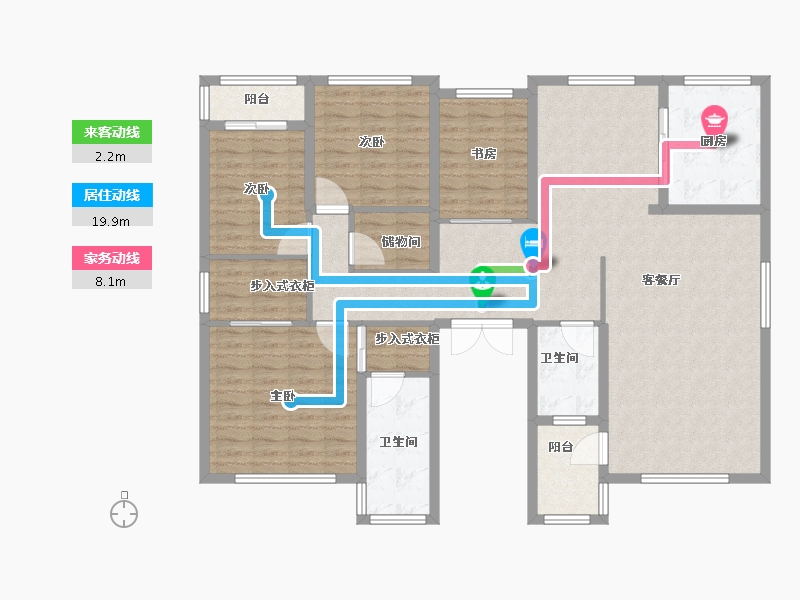 贵州省-黔东南苗族侗族自治州-印象山水-140.00-户型库-动静线