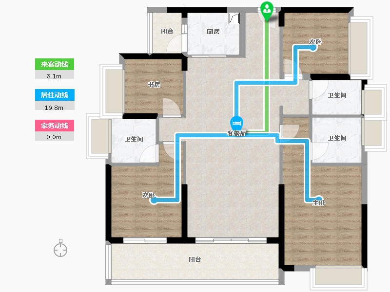 广东省-阳江市-文华峯境-110.37-户型库-动静线