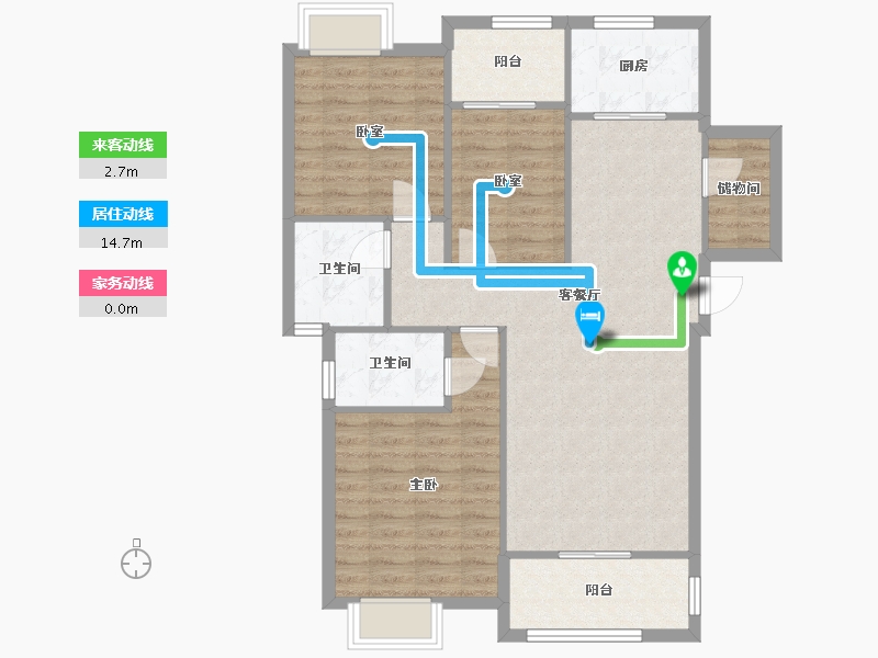 福建省-厦门市-国贸商城·集悦-94.60-户型库-动静线