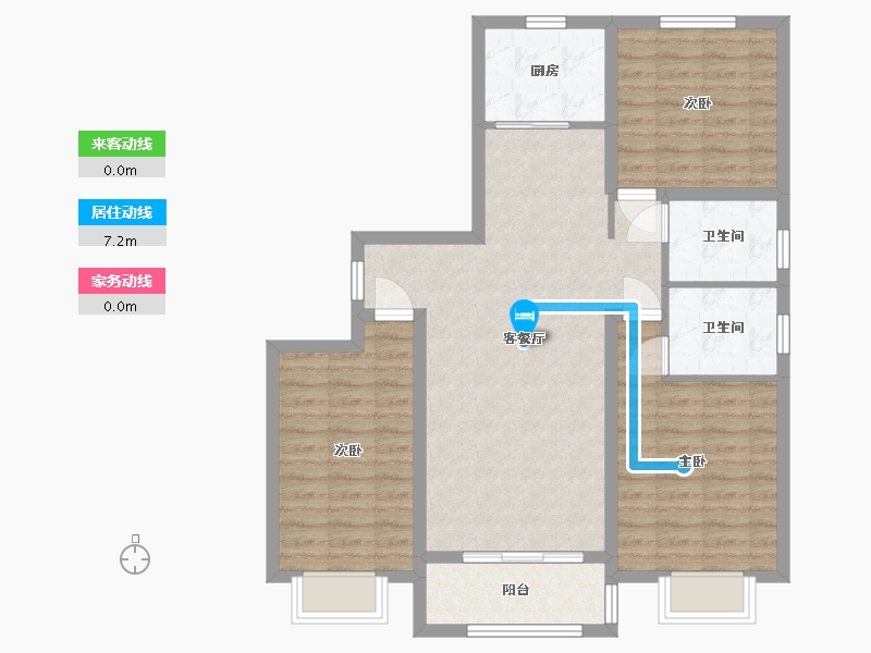 河北省-邢台市-华悦城-131.57-户型库-动静线