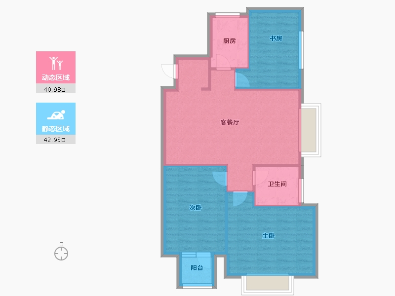 山东省-烟台市-香槟小镇-76.11-户型库-动静分区