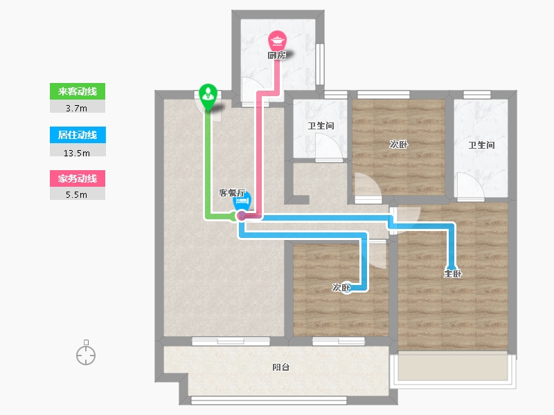 江苏省-徐州市-运河首府-88.92-户型库-动静线