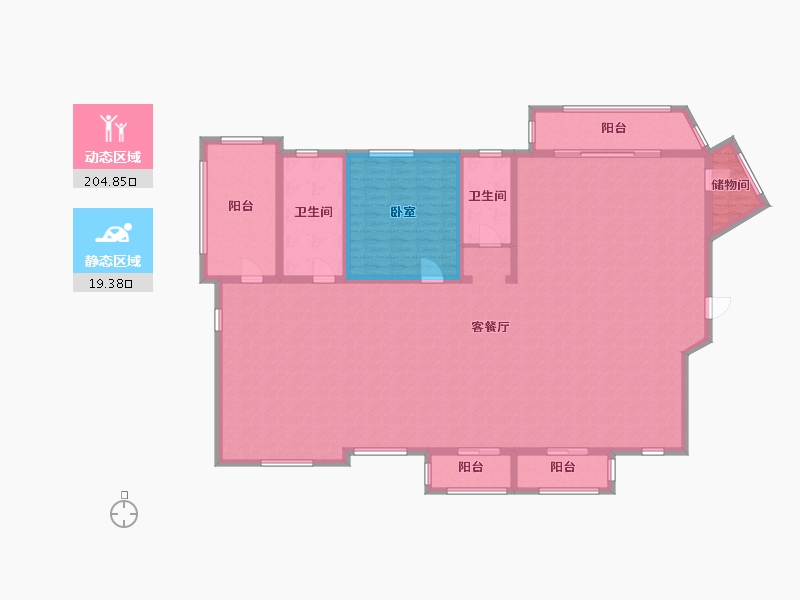 山东省-济宁市-绿城-208.00-户型库-动静分区