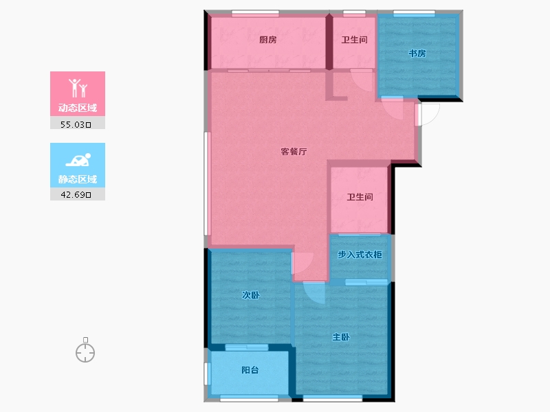 山东省-日照市-金港华府-97.06-户型库-动静分区