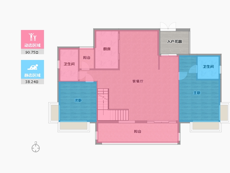 广西壮族自治区-南宁市-盛科城-246.00-户型库-动静分区