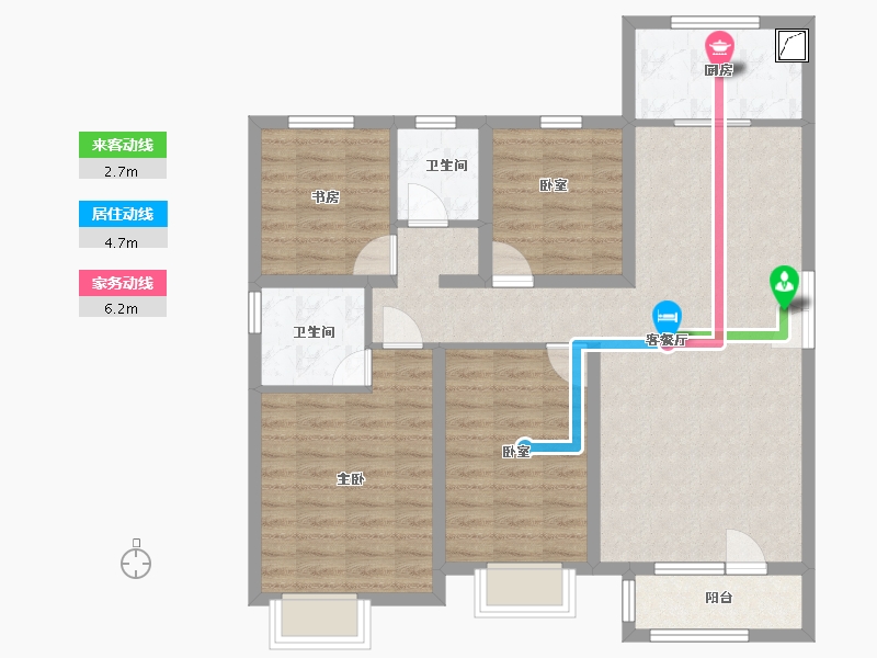 河北省-保定市-首衡熙悦府-100.00-户型库-动静线