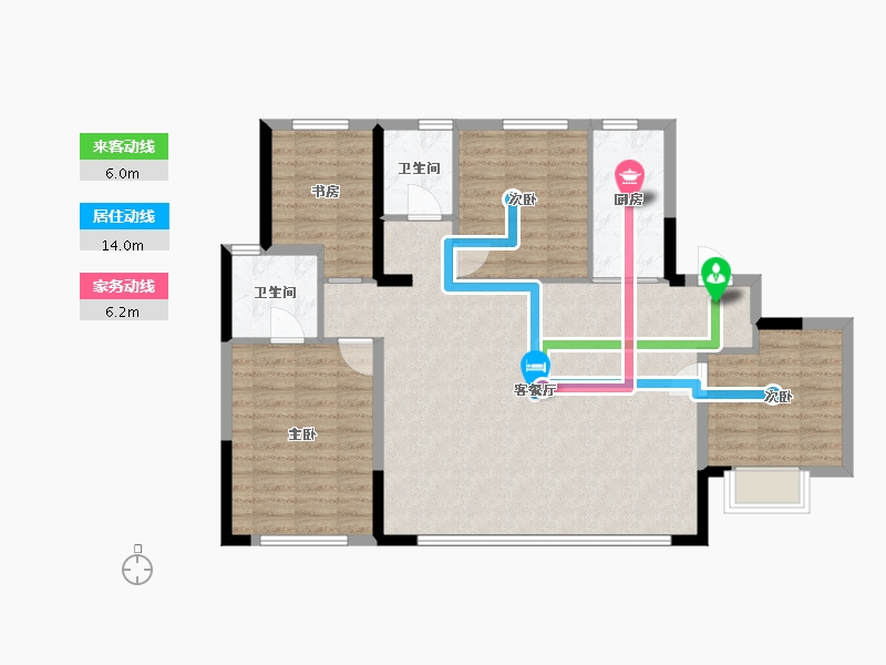 四川省-成都市-交投电建洺悦珑庭-113.00-户型库-动静线