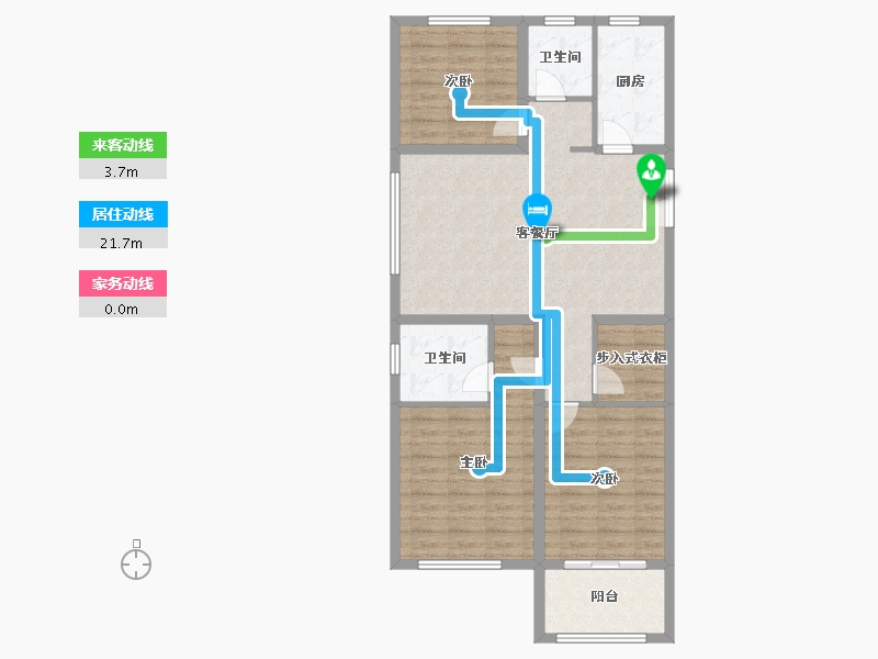 山东省-德州市-澳海清华府-95.00-户型库-动静线