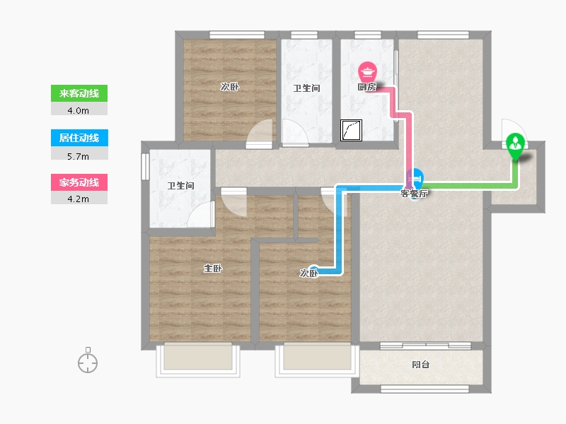 河北省-石家庄市-臻樾府-99.00-户型库-动静线