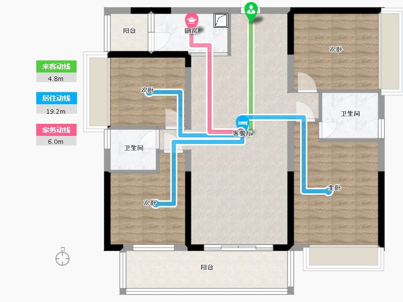 广东省-韶关市-青云府-108.79-户型库-动静线