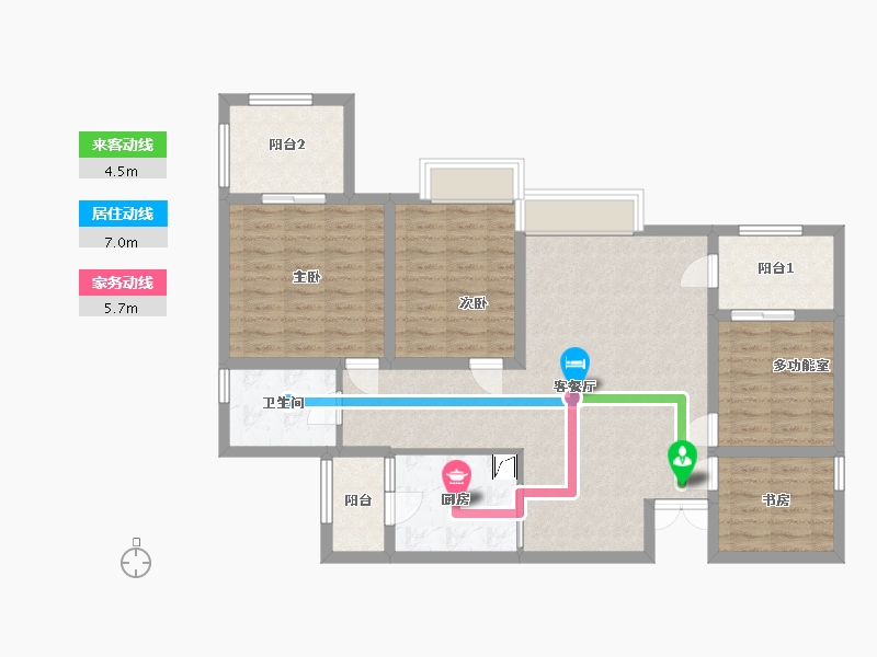 北京-北京市-12公寓-108.00-户型库-动静线