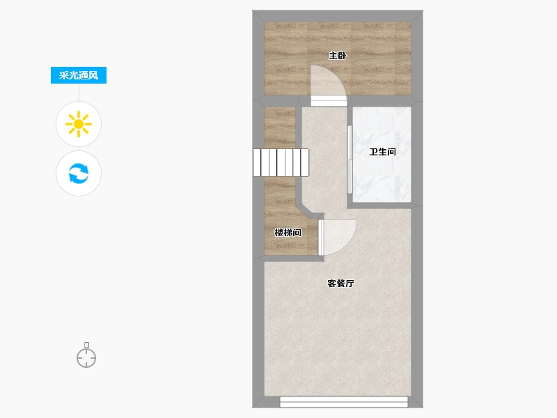 湖北省-武汉市-泊湖澜岸-28.00-户型库-采光通风