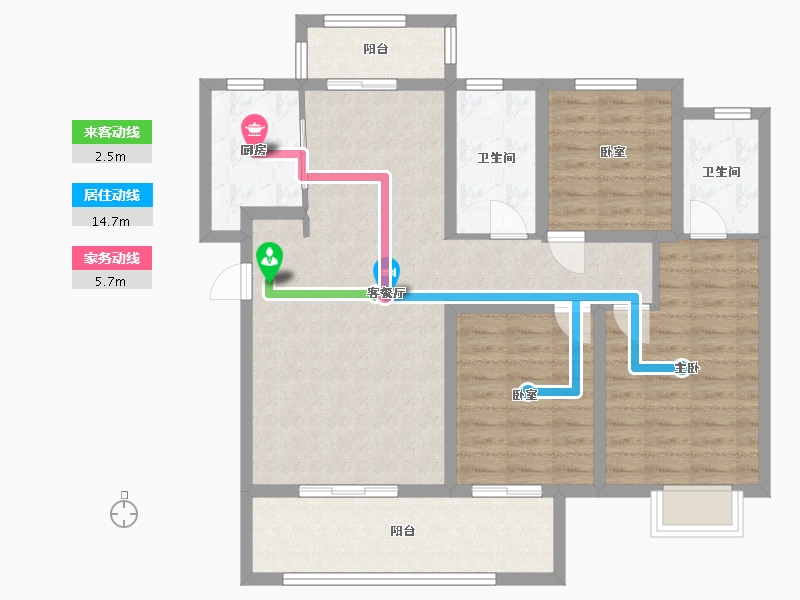 河南省-信阳市-德润.上和府-99.00-户型库-动静线