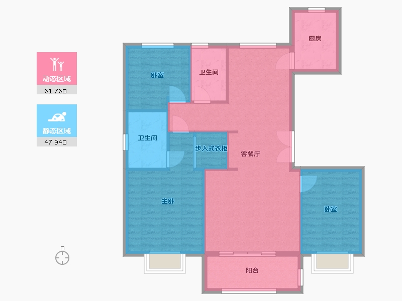 山东省-济南市-博观山悦-100.00-户型库-动静分区