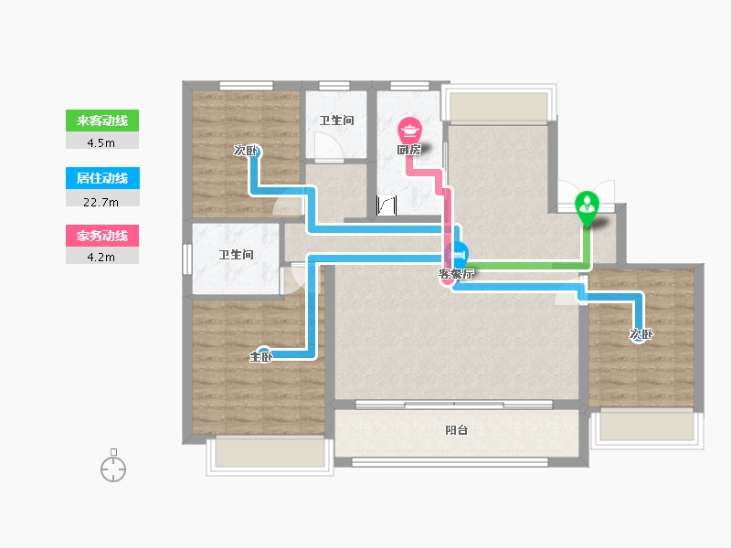 辽宁省-锦州市-1-110.00-户型库-动静线