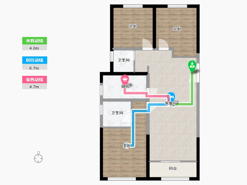 河北省-保定市-应用于-91.00-户型库-动静线