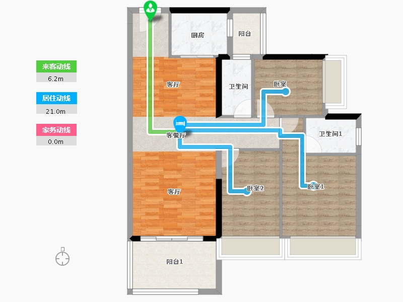 广东省-惠州市-祥和家园-92.56-户型库-动静线