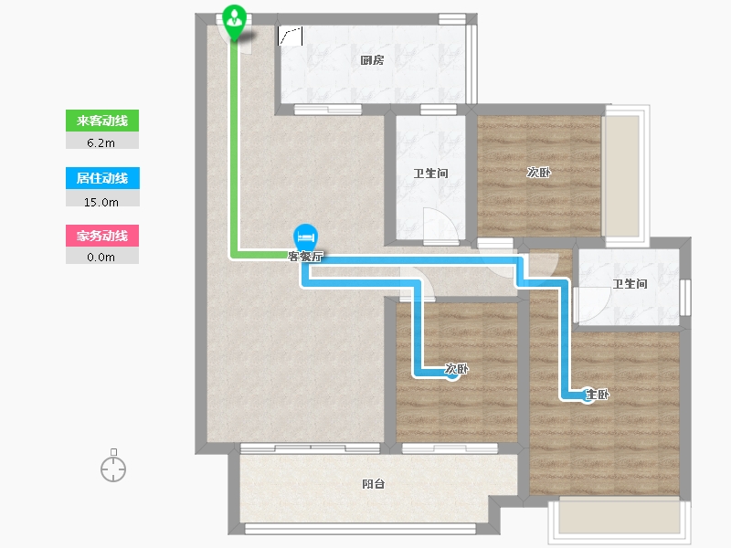 四川省-资阳市-资阳上东逸景-120.05-户型库-动静线