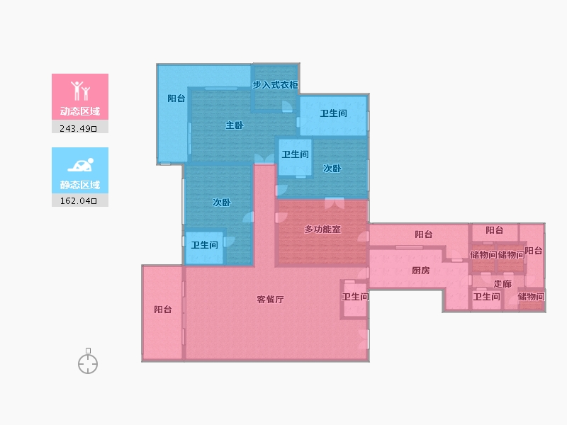 上海-上海市-汤臣一品-400.00-户型库-动静分区