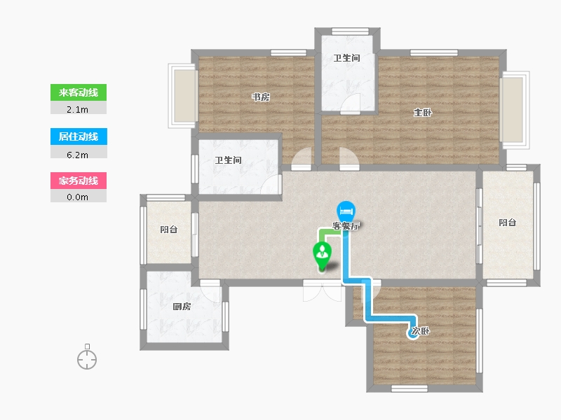 江苏省-宿迁市-乐府兰庭书香苑-商业综合楼-115.02-户型库-动静线