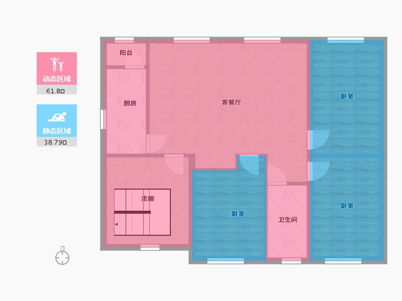 四川省-绵阳市-11222-95.00-户型库-动静分区