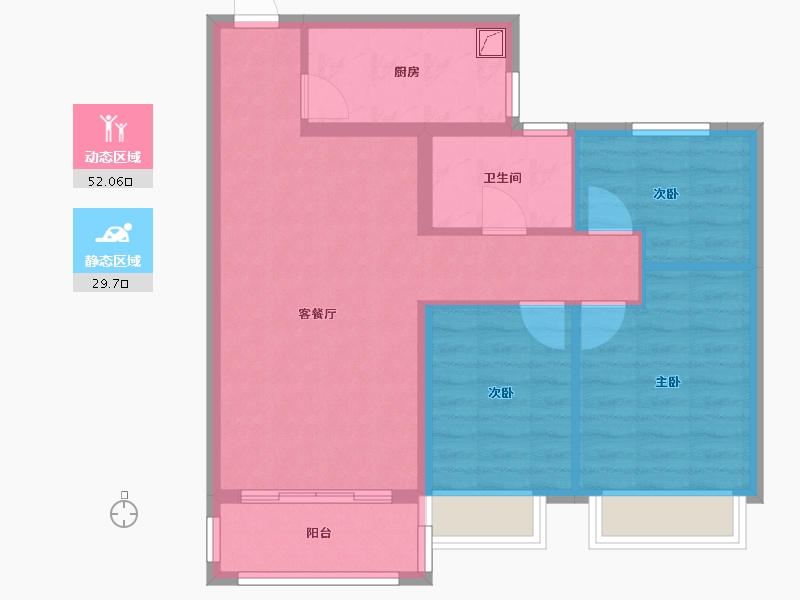 河南省-周口市-恒大名都-73.00-户型库-动静分区