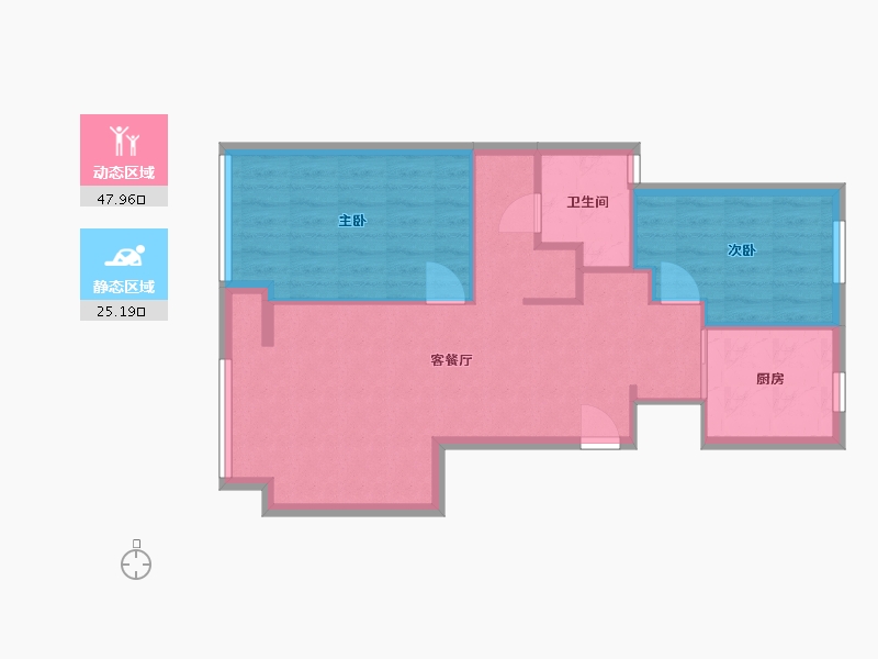 河北省-廊坊市-上善颐园-100.00-户型库-动静分区