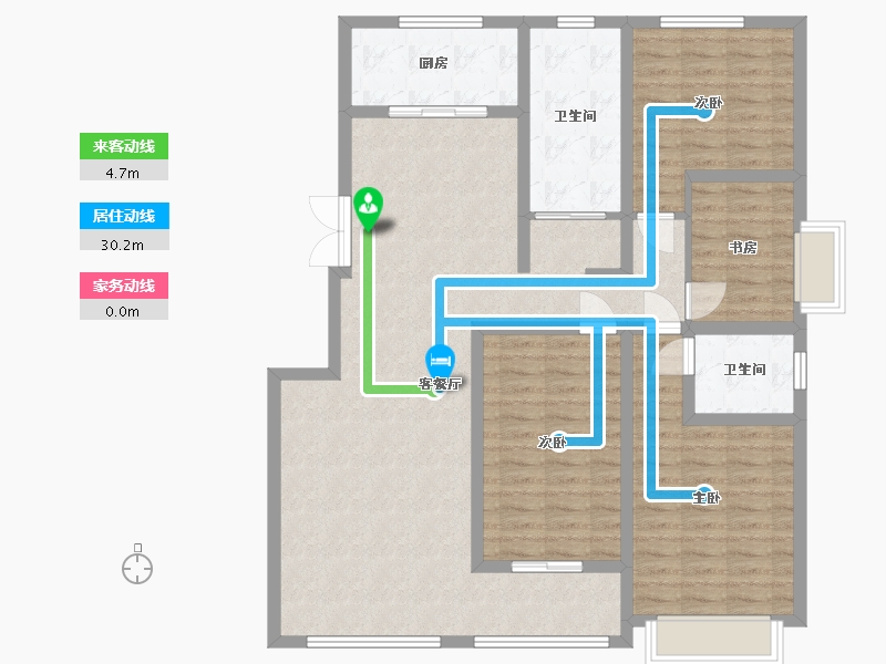 山东省-临沂市-万城花开-120.00-户型库-动静线