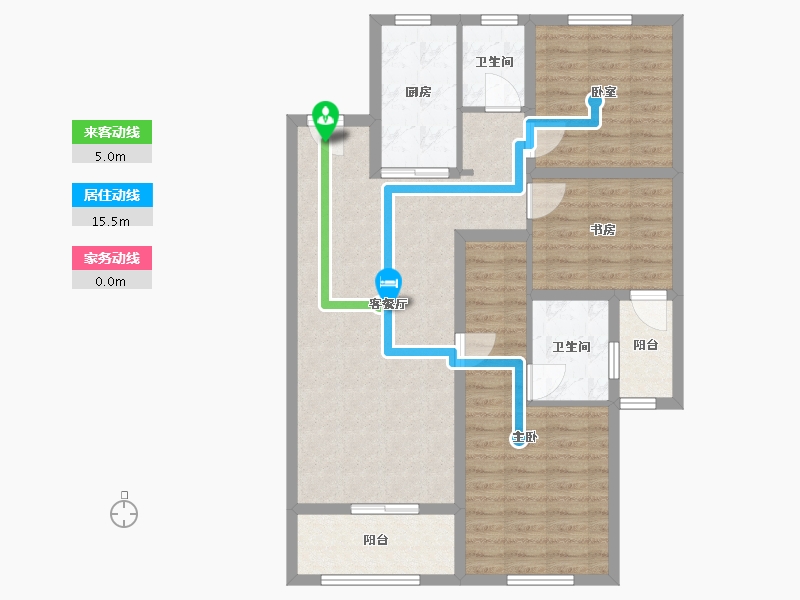 河北省-保定市-民生和院-92.00-户型库-动静线