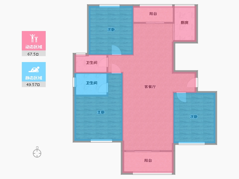 河南省-商丘市-建业上院-115.00-户型库-动静分区