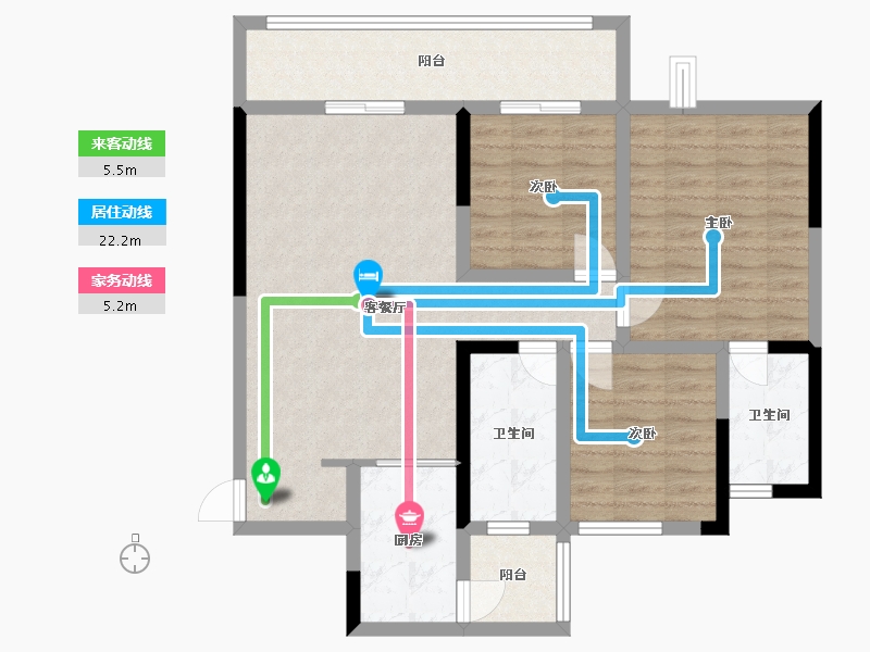 四川省-成都市-成都融创文旅城-98.07-户型库-动静线