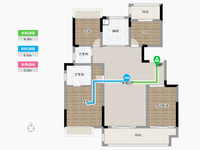 安徽省-滁州市-11222-125.00-户型库-动静线