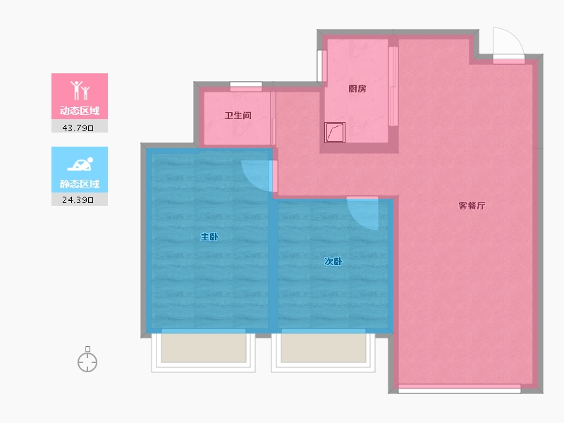 河北省-保定市-江山府-90.00-户型库-动静分区