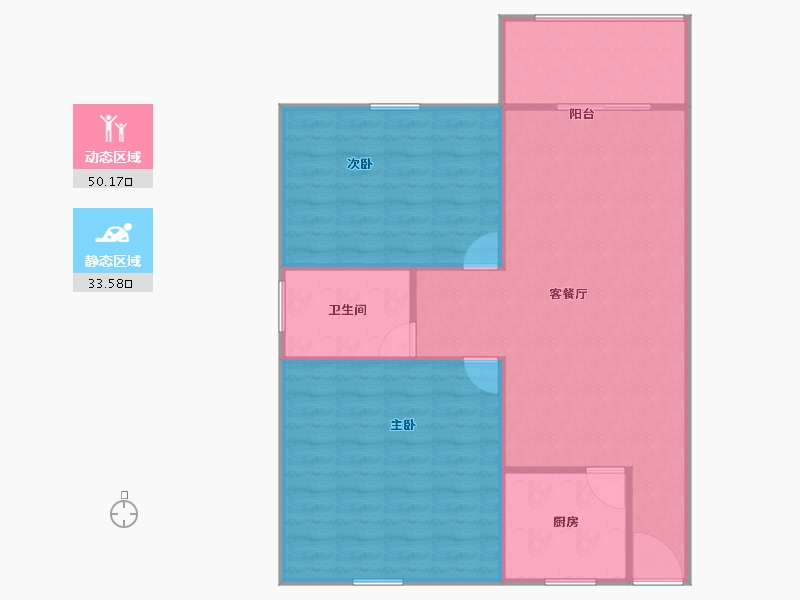 广东省-深圳市-一品东门雅园-79.00-户型库-动静分区