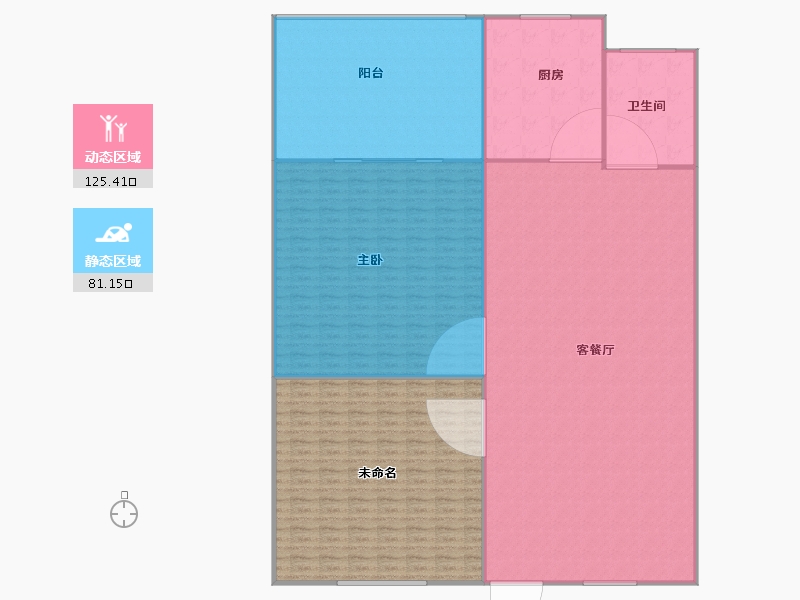 广东省-深圳市-红岗花园-78.00-户型库-动静分区