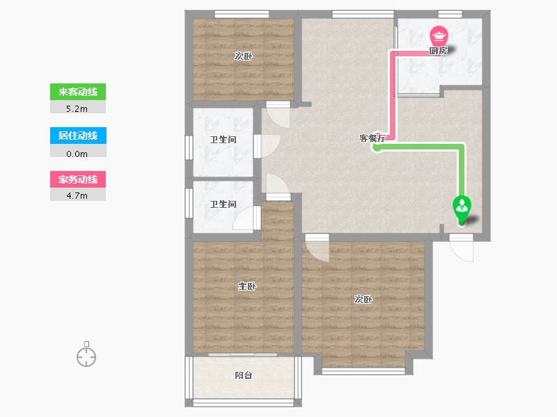 山西省-运城市-黄河国际-100.00-户型库-动静线