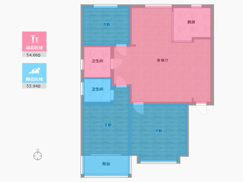 山西省-运城市-黄河国际-100.00-户型库-动静分区