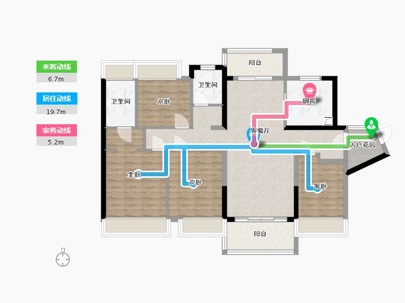 广东省-阳江市-美的大观-113.00-户型库-动静线