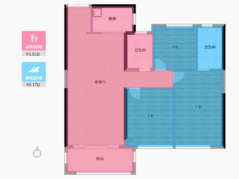 江西省-南昌市-新建城-110.00-户型库-动静分区