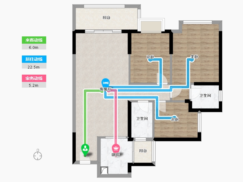 广西壮族自治区-桂林市-源泉尚璟-89.00-户型库-动静线