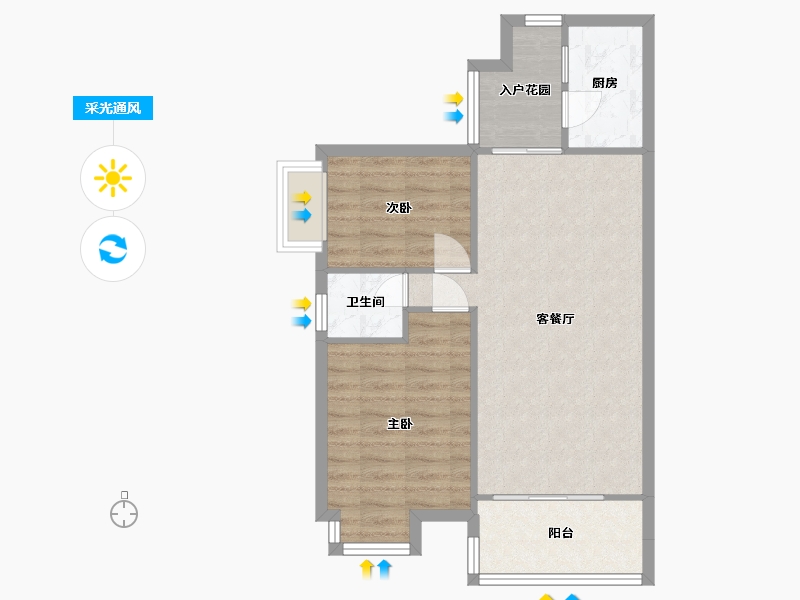 四川省-成都市-北回归线-69.94-户型库-采光通风