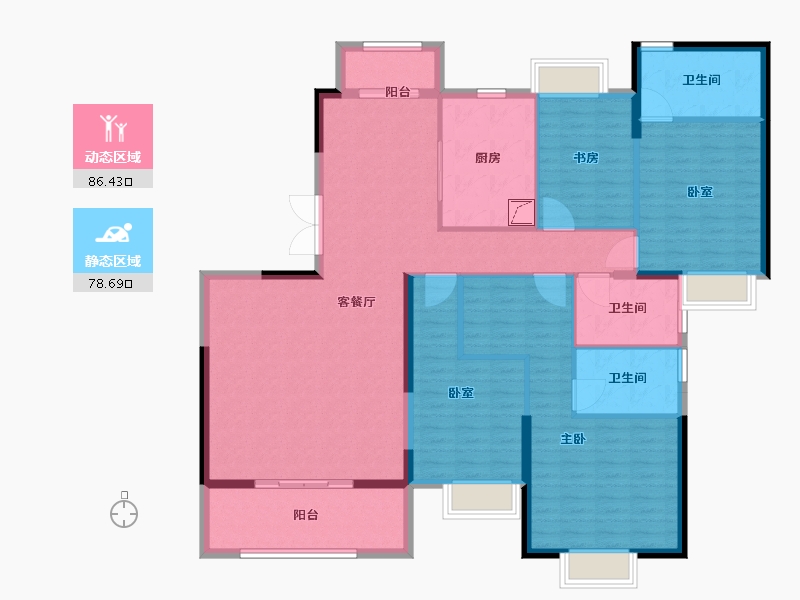 江西省-九江市-联泰・万泰城-15.00-户型库-动静分区